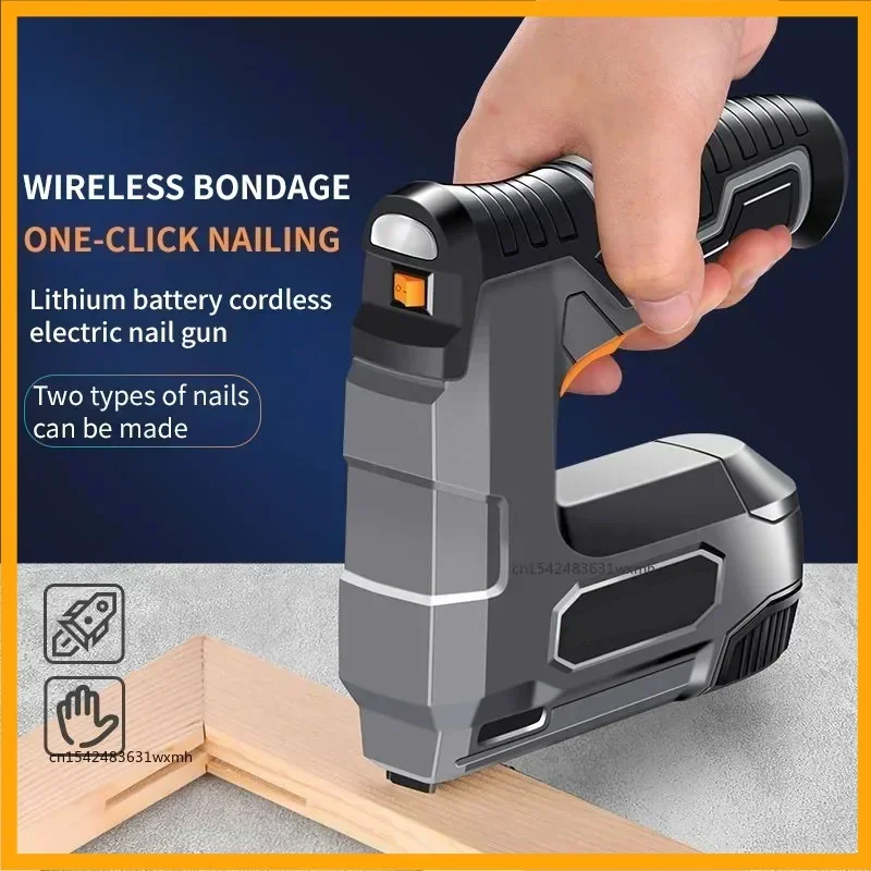 Staple Gun Electric - Electric Nail Gun Lithium Battery Wireless