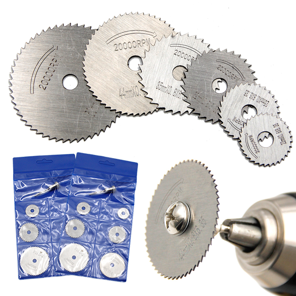 Circular Saw Cordless - 7pc woodworking metal cutting saw blade