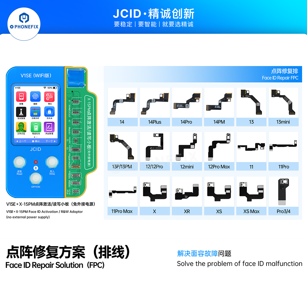 Bag Power Tools - JCID V1SE Dot Matrix Flex Cable