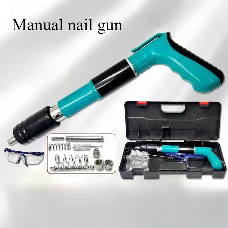 Nail Gun Brad - Manual steel nail gun riveting tool,