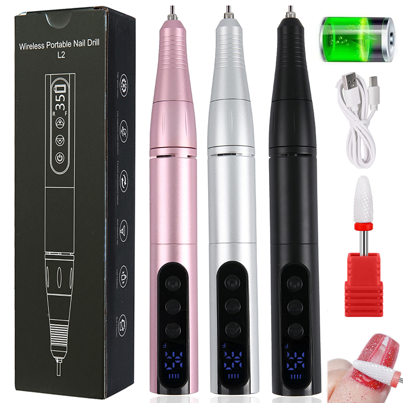 Power Tools Underwater - Wireless 35000RPM Nail Drill Pen USB