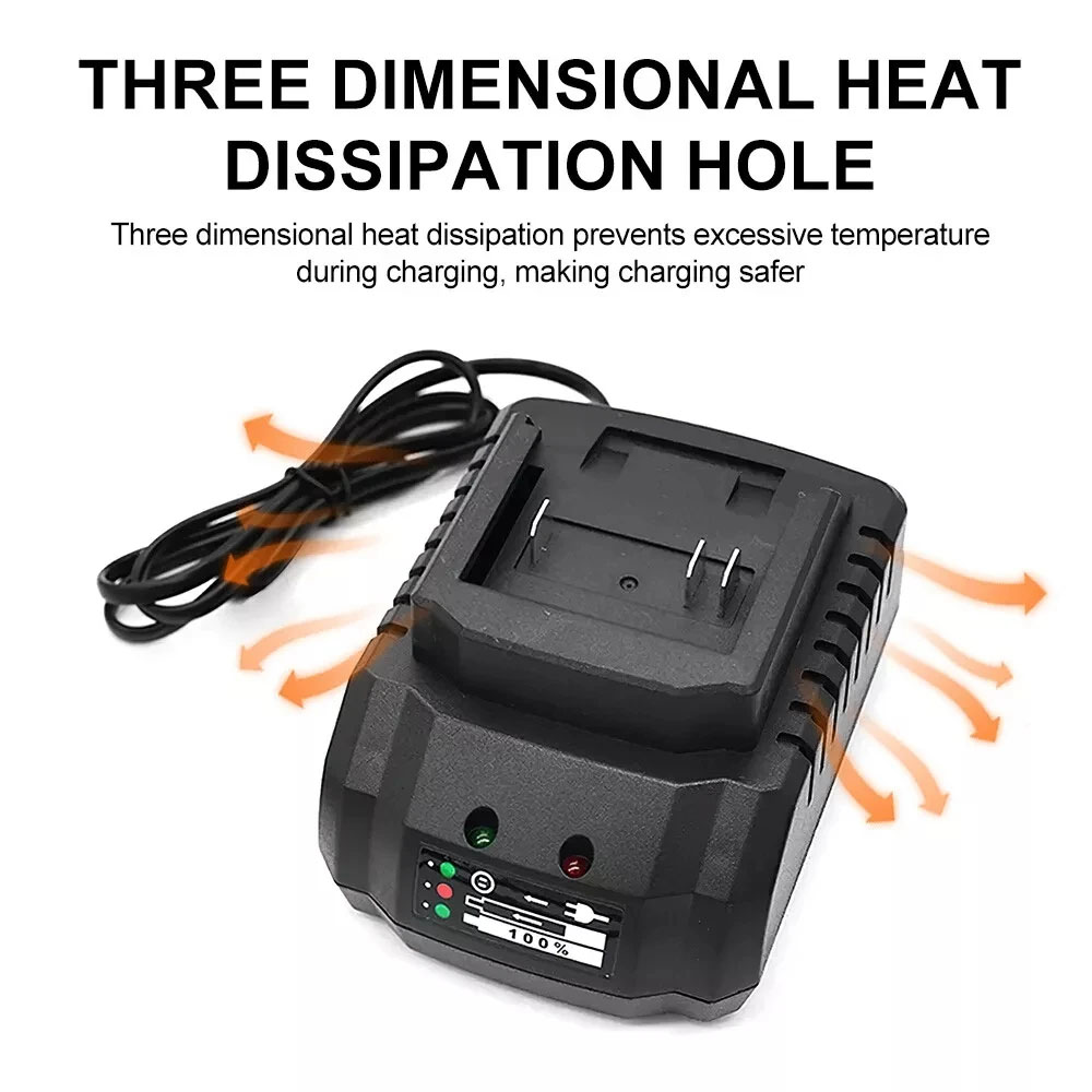 Li-ion Battery Charger 18V 21V - Power Tools Underwater recension och pris
