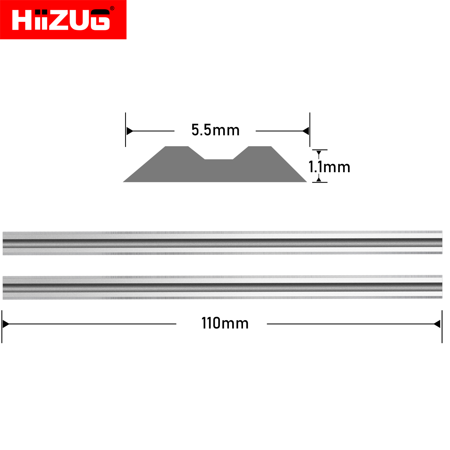 110mmx5.5mmx1.1mm Makita Plane - Planer Handheld Electric recension och pris
