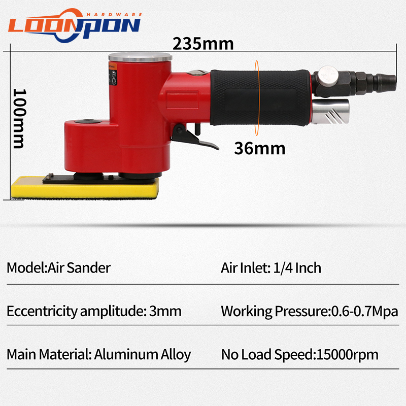 Loonpon Mini Straight Line Air - Random Orbital Sander recension och pris