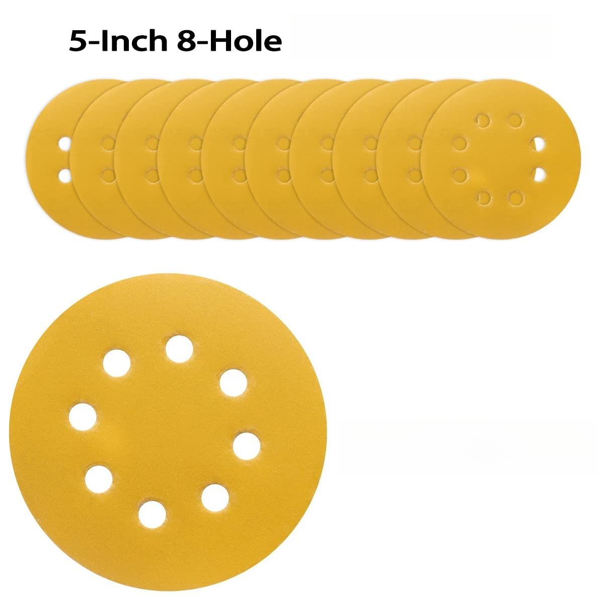 10-100PCS 5 Inch 8 Hole Sandin - Random Orbital Sander recension och pris