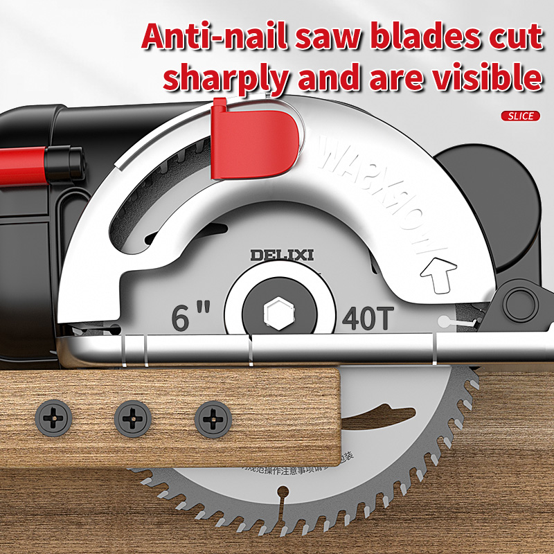 5/5.5/6 Inch Lithium Battery S - Circular Saw Cordless recension och pris