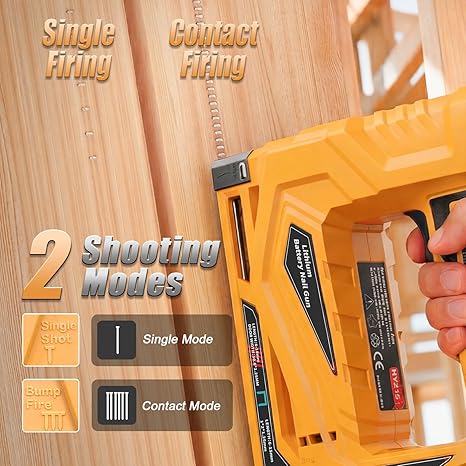 YEARTOP 2 Mode Electric Nailer - Nail Gun Brad recension och pris
