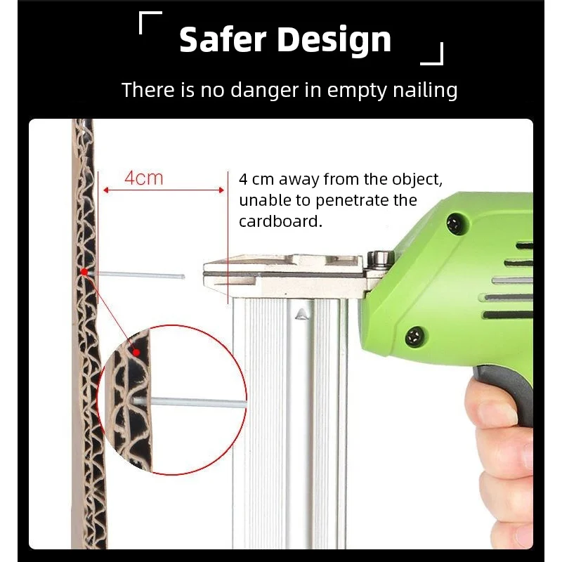 220V Electric Nail Gun Nailing - Staple Gun Electric recension och pris