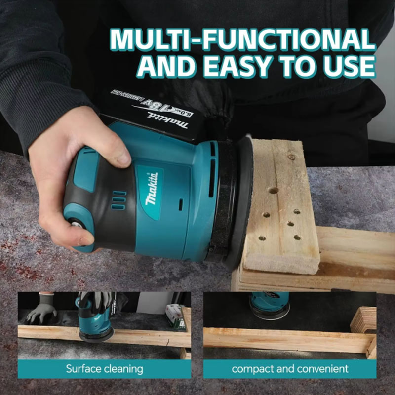 Makita DBO180Z 18V Brushless C - Random Orbital Sander recension och pris