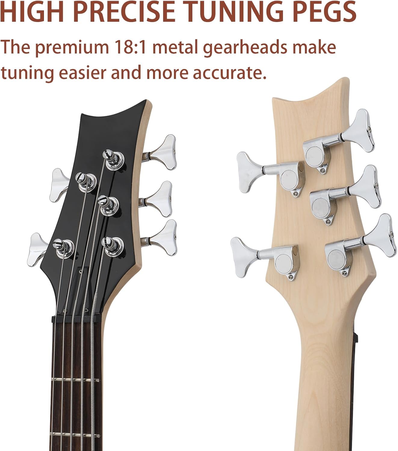5-String Electric Bass Guitar, - Bag Power Tools recension och pris