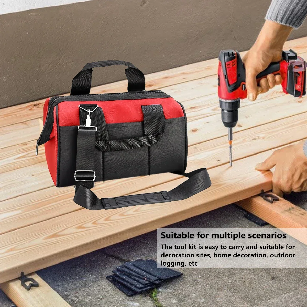 Tool Bag  Waterproof Multi Poc - Bag Power Tools recension och pris