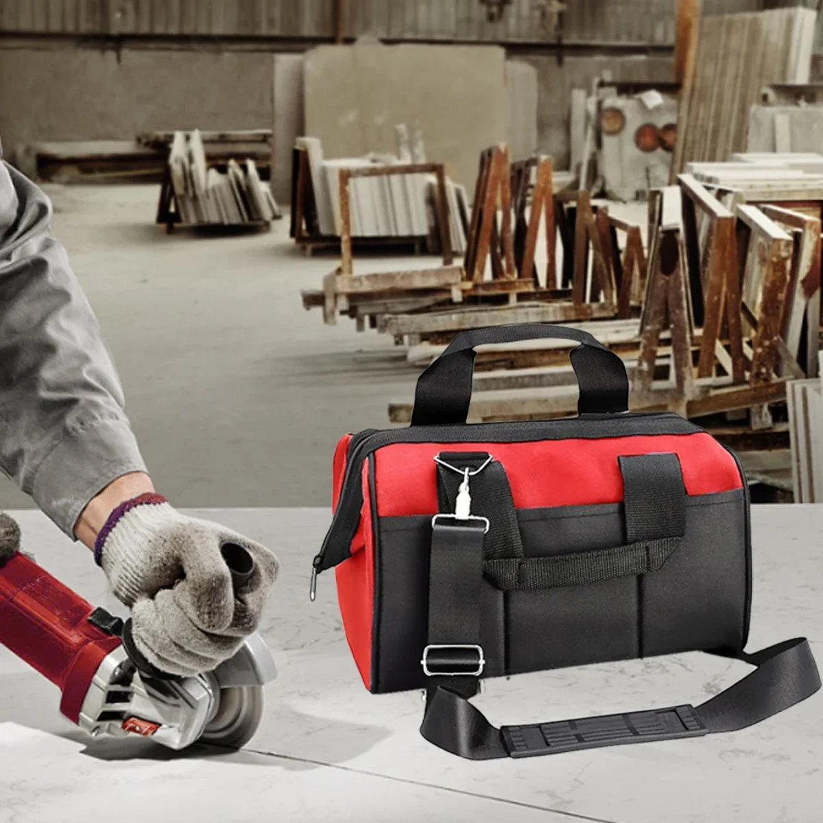 Tool Bag  Waterproof Multi Poc - Bag Power Tools recension och pris
