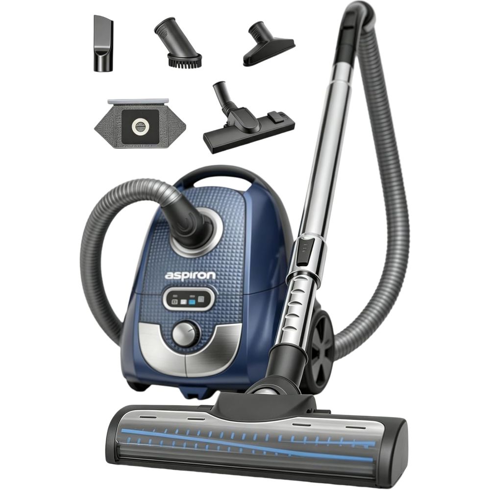 Canister Vacuum, 1600W/40Kpa C - Bag Power Tools recension och pris