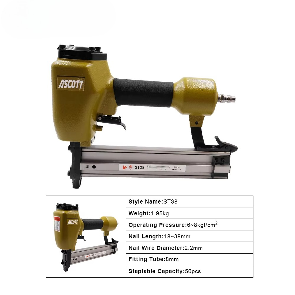ST38 14GA Heavy  Pneumatic Nai - Nail Gun Brad recension och pris
