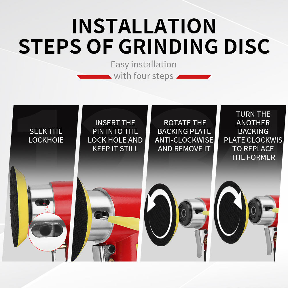 SIFANG Random Orbit Air Sander - Random Orbital Sander recension och pris