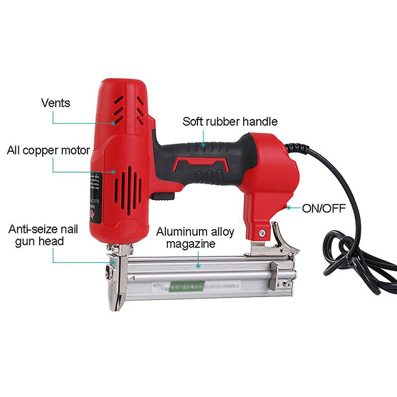 High Quality Electric Nail Gun - Staple Gun Electric recension och pris
