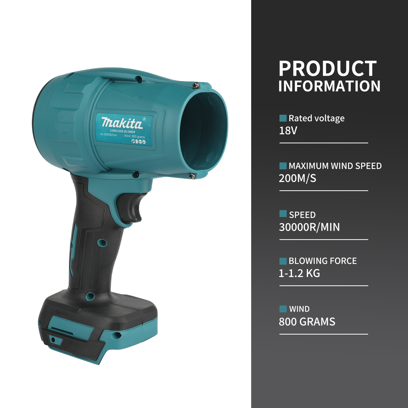 Makita 18V Turbo Blower 30000R - Power Tools Lowes recension och pris
