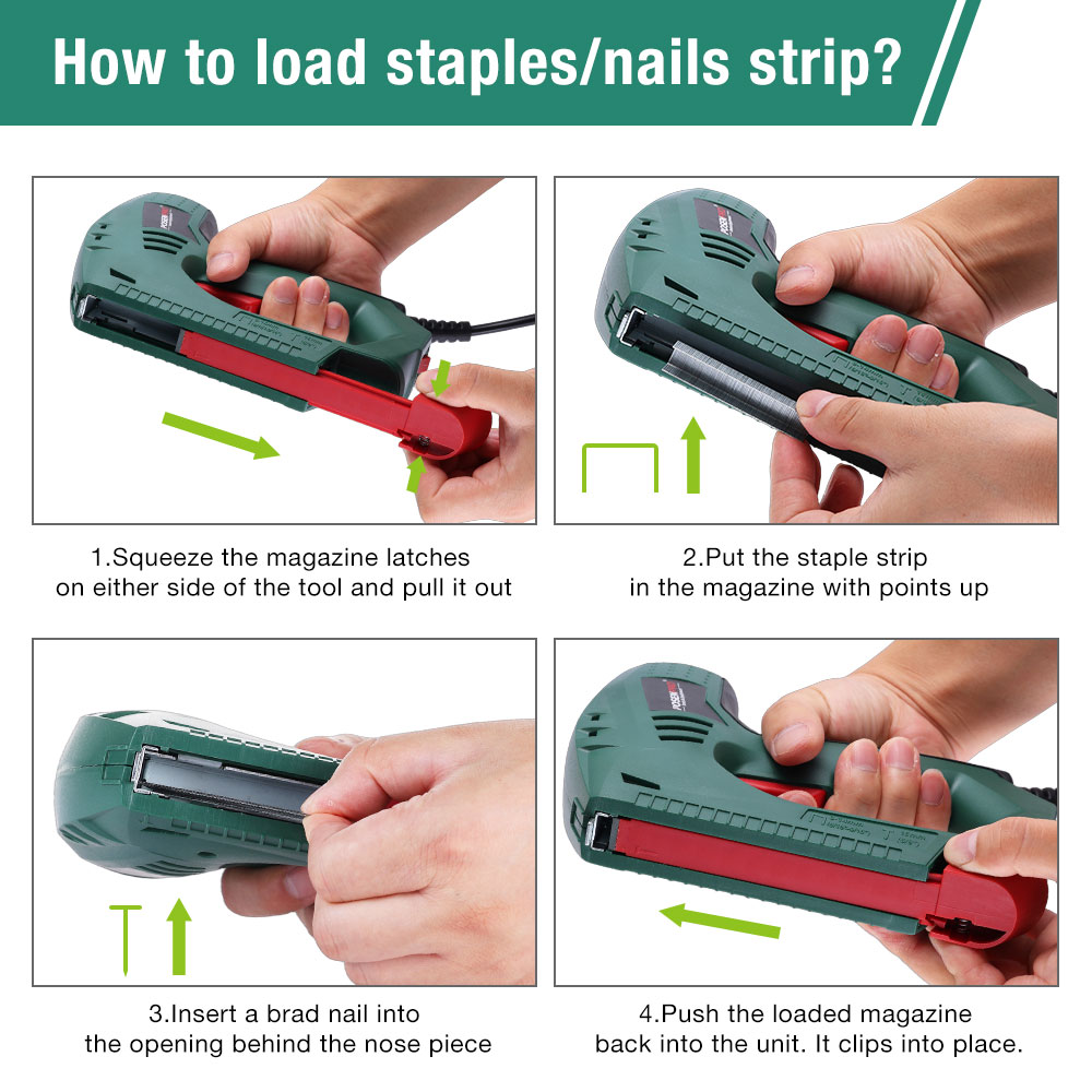 45W Corded Electric Taker With - Staple Gun Electric recension och pris